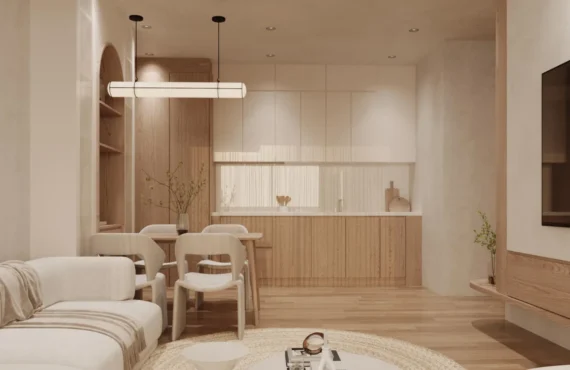 Kati i Fundit me Verandë 55 m² pranë Detit — Apartamenti A137, Hera Residence, Golem