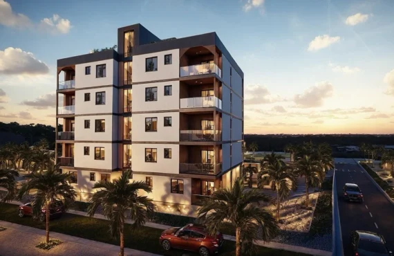 Apartament me një dhomë gjumi pranë bregdetit të Golemit — C5 · Kati 4