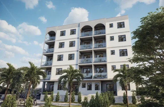 Apartament me një dhomë gjumi pranë bregdetit të Golemit — C5 · Kati 4