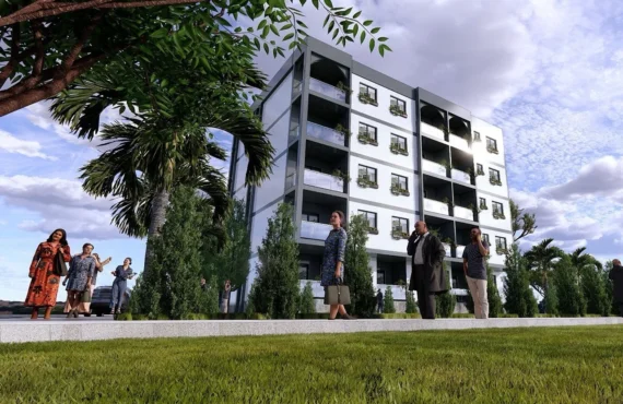 Apartament me një dhomë gjumi pranë bregdetit të Golemit — C5 · Kati 4