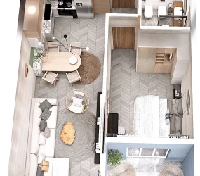Apartament në shitje në Golem, Shqipëri — Oriental Residence — 54 m², 85 260 € — foto 1