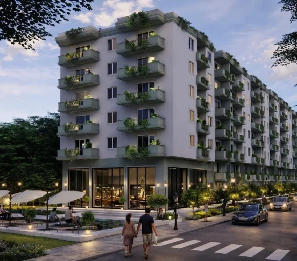 Apartament në shitje në Qerret, Shqipëri — Erdiar Residence — 50 m², 76 427 € — foto