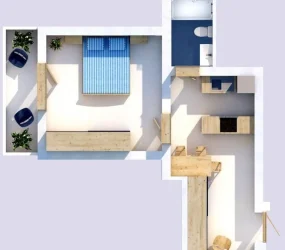Apartament në shitje në Durrës, Shqipëri — 42 m², 67 500 € — foto 1