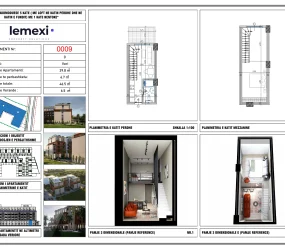 Apartament në shitje në Mali i Robit, Shqipëri — Hestia Residence — 40 m², 66 250 € — planimetria