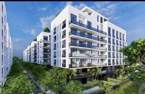 Rezidenca Liburna — apartament 1+1 me pishinë, hapa nga rëra