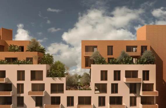 Një shtëpi e re midis bregdetit dhe qytetit në Hera Residence — Apartamenti A130