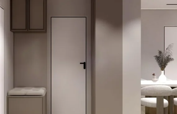 Apartament me pamje nga deti dhe terrasë për mbrëmje të qeta
