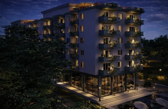 Apartament 1+1 vetëm 200 metra nga Adriatiku