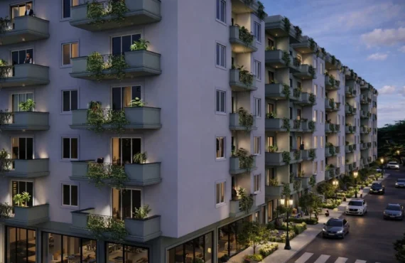 Apartament familjar 2+1 vetëm 200 metra nga Adriatiku