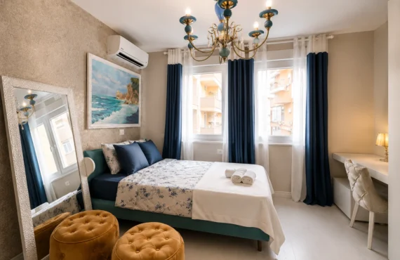 Me qira apartament 2+1+2 pranë Kopshtit Zoologjik, Tiranë