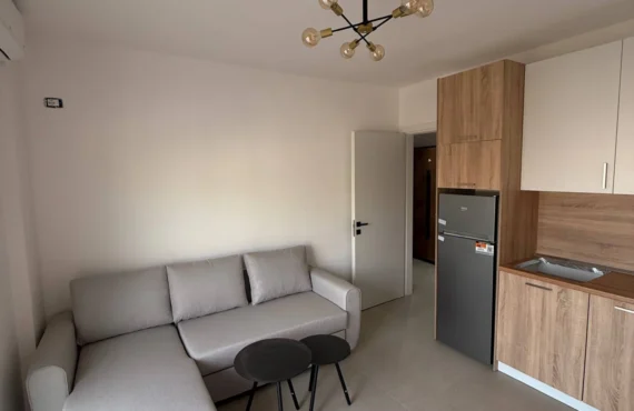 Apartament 1+1 i ri, i mobiluar plotësisht