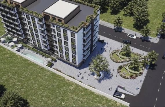 Studio me dy nivele dhe tarracë private