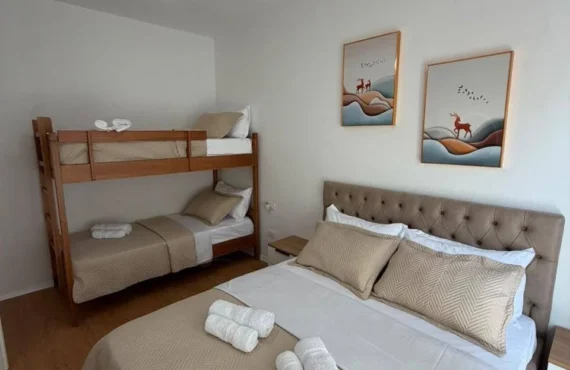 Apartament me një dhomë gjumi dhe tarracë në Durrës