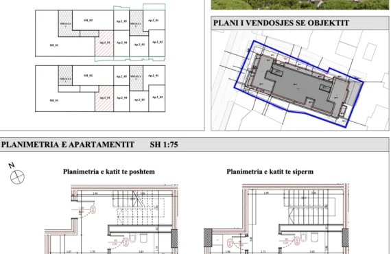 Duplex me dy nivele, ndjesi vilë dhe verandë private