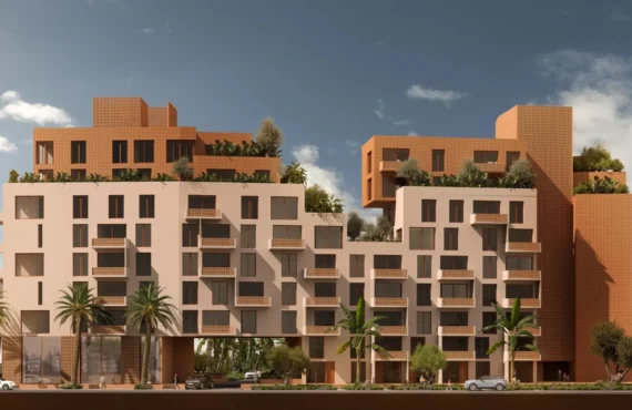 Një shtëpi e re midis bregdetit dhe qytetit në Hera Residence — Apartamenti A130